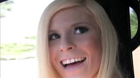 Blonde with Huge Tits and Horny Pussy Revers Riding and Deep Fucking