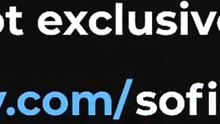 Solitary getting off completes in grubby jizm load