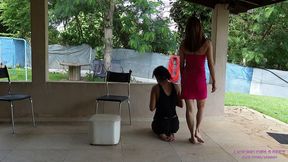 JENNIFER - You deserve my dirty feet!