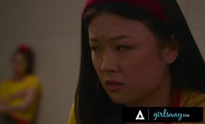 Alex Coal's Massive Squirting Orgasms: Femdom Counselor dominates & teases while getting her pussy rubbed