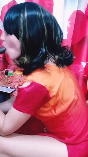 Unforgettable moment from &quot;Sper Hot White Milf Takes Black Cock.&quot;