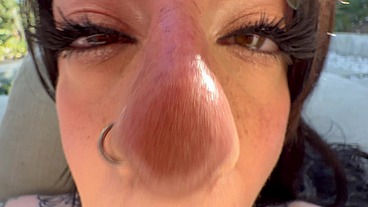 POV - DRILLING THE PETITE PUSSY OF TATTOED BABE BELLA LIORA