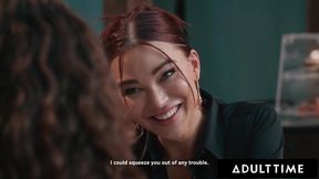 PAWG Leana Chokes Gushes on Trans Dick Facefuck Destroy