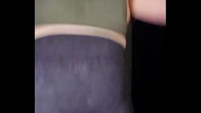 Sports Bra Try-On &mdash;  Boob Bounce Tests &mdash;  Naked Twerk Tease (4K Portrait)