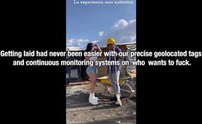 Kathrin3 Colombian Fucked On Construction - Cumshot