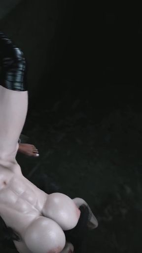 The Mature Woman's White Tiger Really Can't Bear It