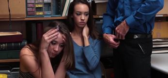 Charity Crawford & Zoey Laine’s Wild Teen Threesome In Heat