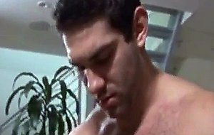 Gorgeous and hairy professor from college gets sweet