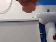 Teen fucks the micro sexdoll after gym. Face incovered.