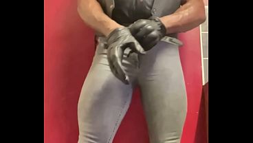 Interracial Leather BDSM Scenes