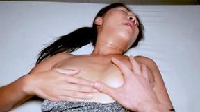 Real amateur mature Thai bargirl MILF POV blowjob & fucking