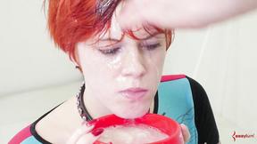 ”Bdsm hoe gives sloppy blowjob”