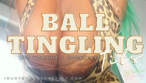 BALL TINGLING Tits! [CENSORED]