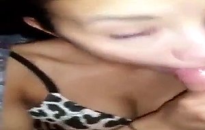 Cute obedient teen sucks beautifull cock
