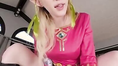 Melody Marks as Zelda Fucks her champion in Skyward Sword Xxx Part 1 - POV cosplay
