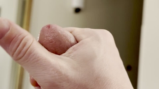 White Cock Jerking Close Up Part 1