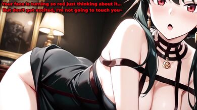Yor catches you jacking off and makes you suffer pt1