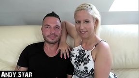 NOTGEILE JANA ZUM ERSTEN MAL GEBUMST