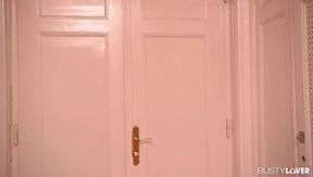 Anastasia Lux Invites a Charming Officer to Satisfy Her Intense Desires