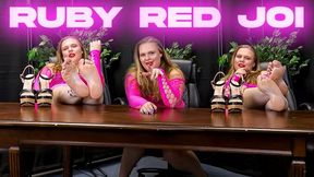 Ruby Red JOI 4k