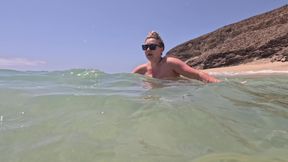 Naked in Paradise - Underwater Ocean Playtime