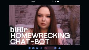 blAIr HOMEWRECKING CHAT-BOT