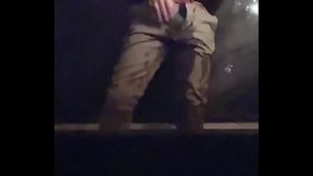 dare (pee desperation challenge): tied up by my flatmate, I couldn'_t take off my pants even though I was desperate to piss