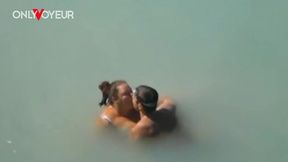 beach voyeur catches guy pounding bbw in ocean waves