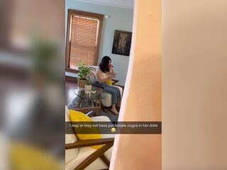 Prank war with Roommate ends with girlfriend covered in cum