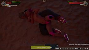 Rok VS Felicity (Naked Fighter 3D)