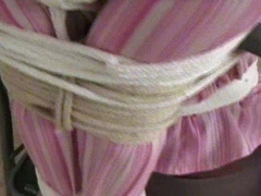 Amateur blonde fucking in stockings on video