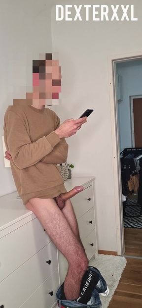 Big Dick Sexy Skinny Guy. Get Seduced From Daddy Chubby Ass