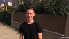 CZECH HUNTER 477 - Good Looking Twink Gets A Fat Cock Right In His Ass