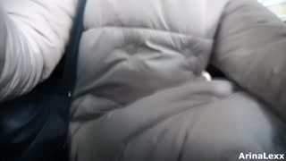 Called a taxi and masturbated pussy while driving