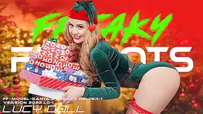 Santas Freaky Helper With Lucy Doll