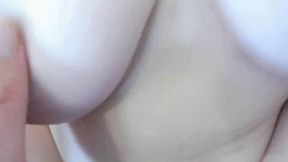 Die vollbusige deutsche BBW Amira wird in einem POV-Video hart in die Muschi gefickt