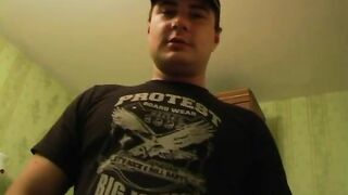 Sassy babe does jaw-breaking college blowjob