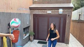 Gaia and Luna arrested for playing volleyball