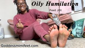 Oily Humiliation Feet JOI