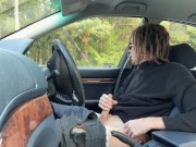 Caught jerking off - Public dick flash