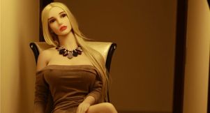 Tebux Love Doll MAMA Blonde with Large Big Tits Melons and Butt