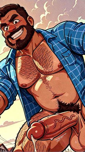 Hunks Cumming Monster Dongs