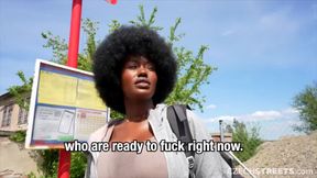 Czech Streets 152_ Quickie With Cute Busty Black Girl (720) - Lexi Luv