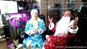 hot ritual fucking of santa and santa s girl in the name of saving the world ))
