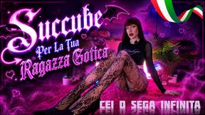 Succube Per La Tua Ragazza Gotica | CEI o Sega Infinita ITA - italiano - italiana - goth girl - mangia sborra - tette grosse JOI - rossa - MILF - Dea