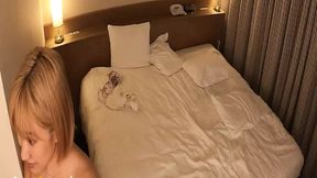Blazing hot adult actress Momo Minami tears up the sheets with her gigantic jugs jiggling wildly