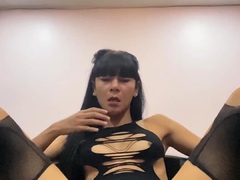 Solo webcam tranny masturbation