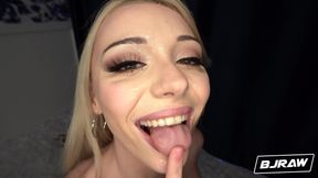Sausage and a Facial for Cecelia