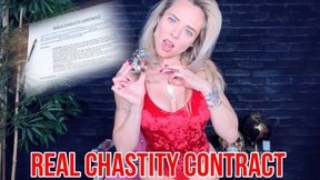 Real Chastity Contract