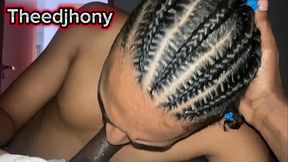 Acordou o amigo com uma mamada depois comi sem do